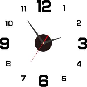 Modern Frameless DIY Wall Clock
